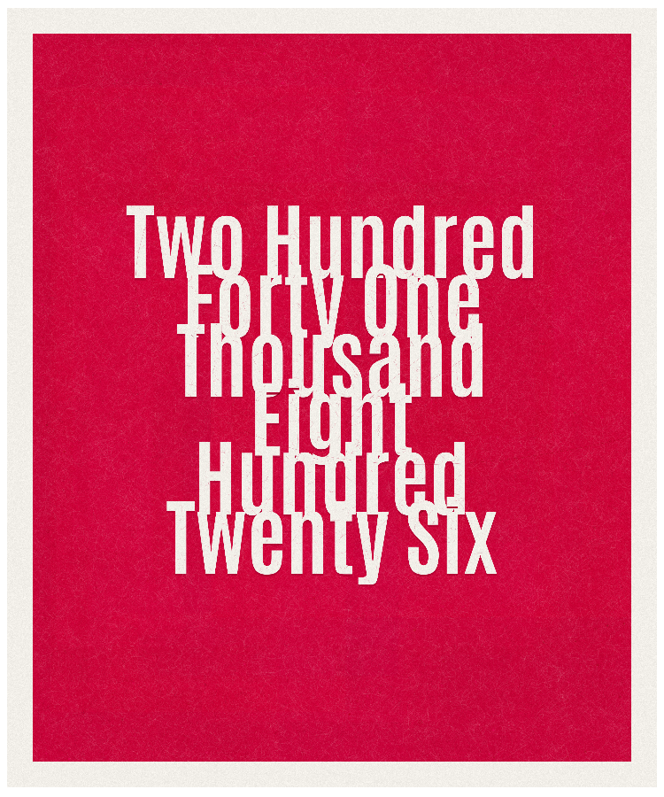 Count #241826