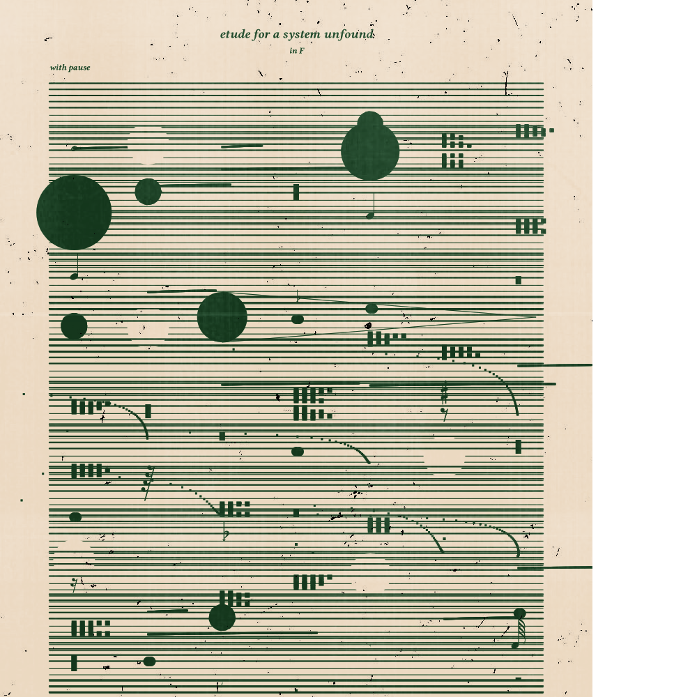 etude for a system unfound #188