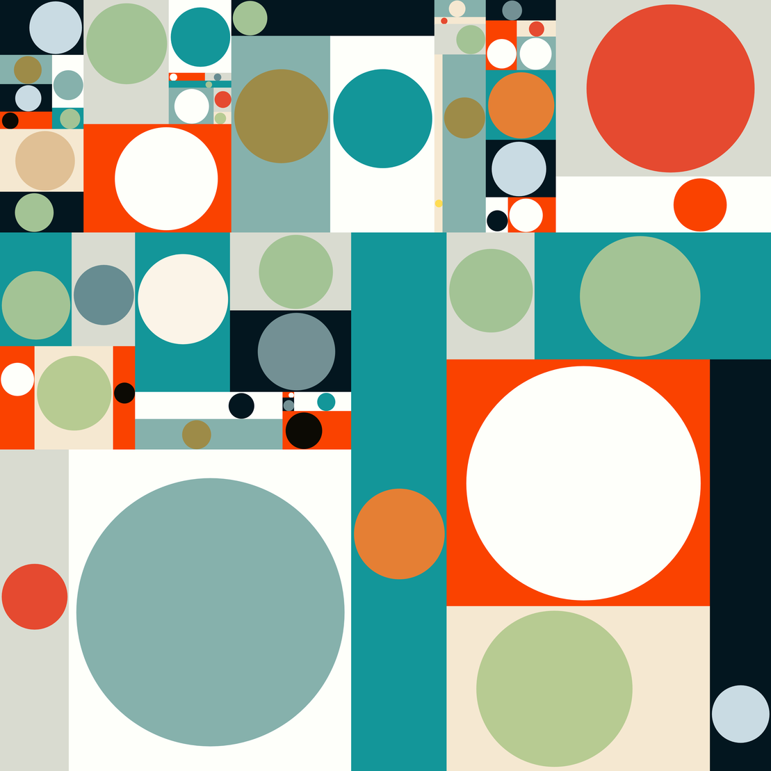 An Increasing Series Of Dots #57