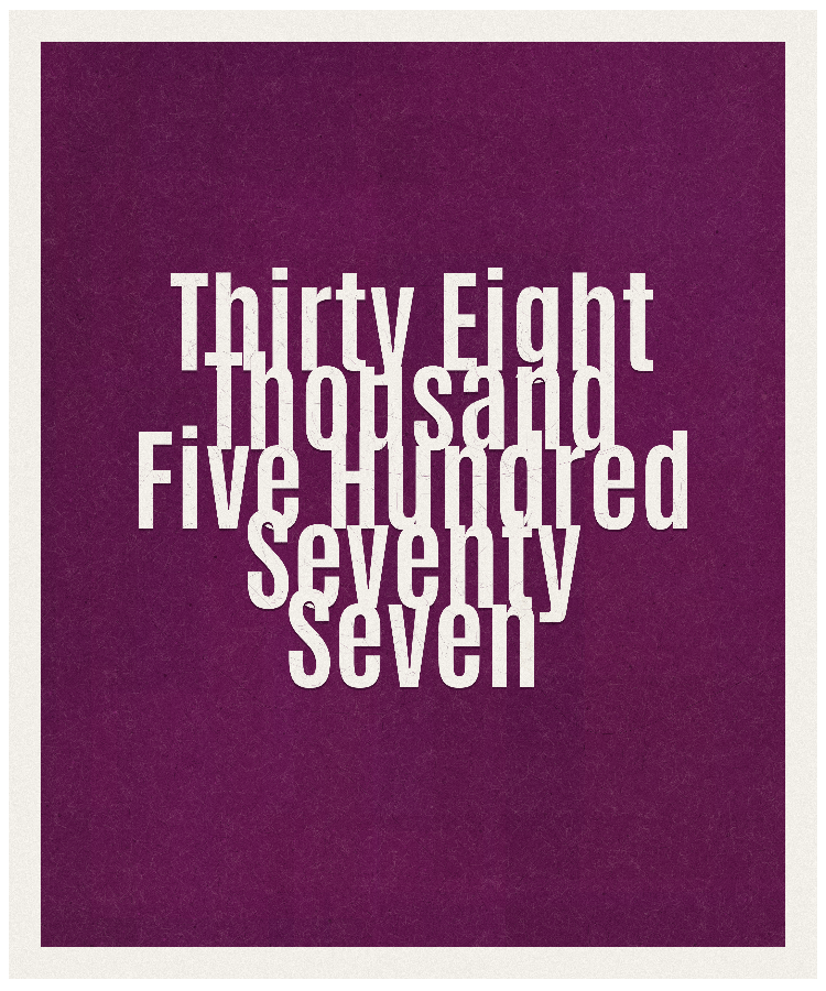 Count #38577