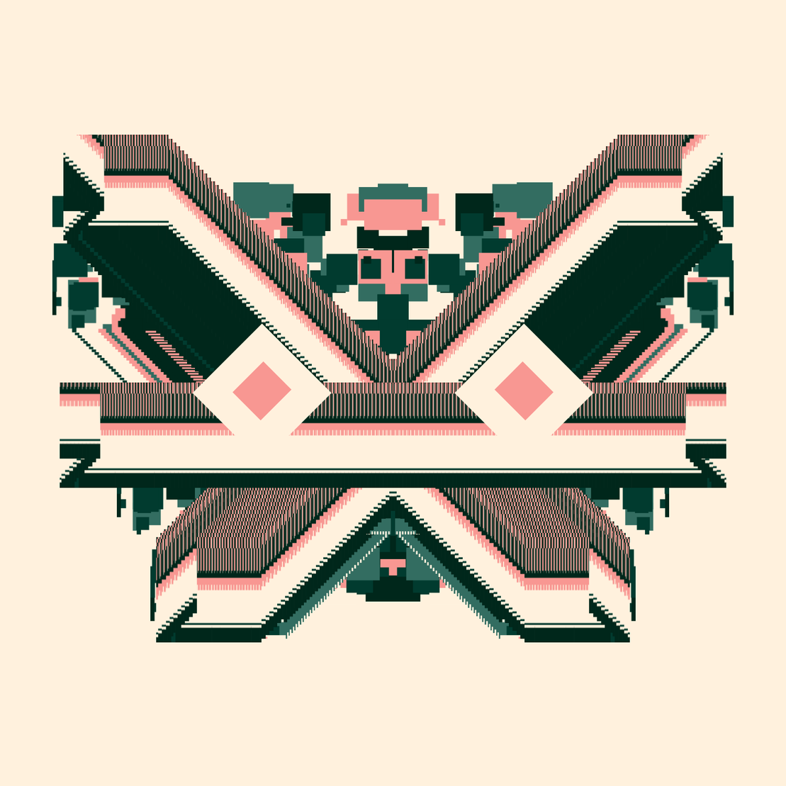 Glitchy Masks #36