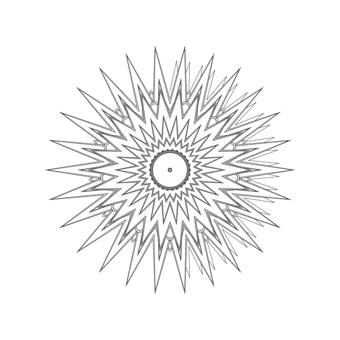 LL21 Mandala #332