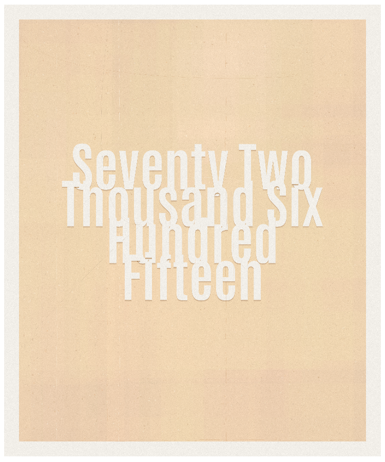 Count #72615