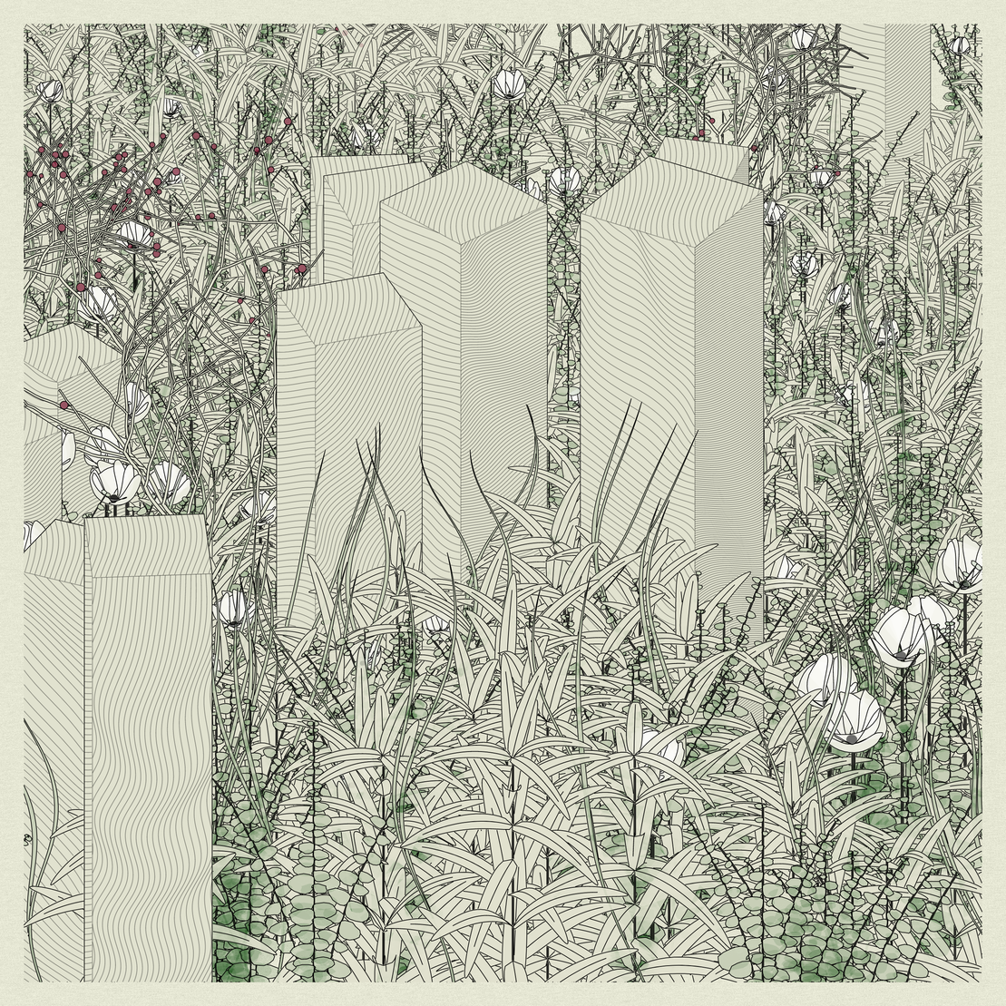 Garden, Monoliths #40