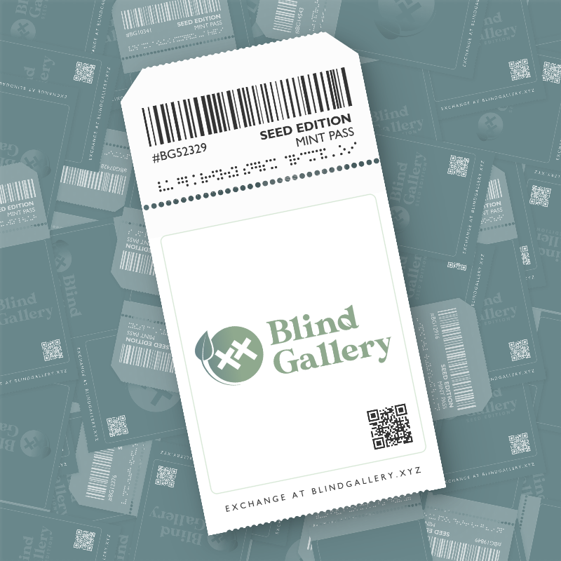 Blind Gallery Mint Pass (Seed Edition) #698