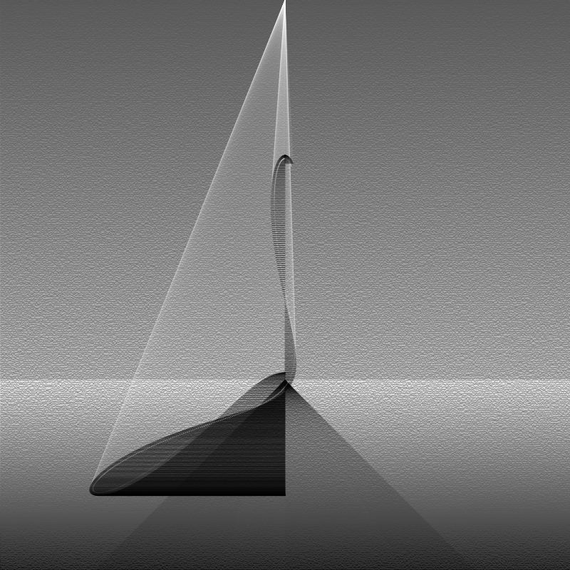 Meditating Lines #12