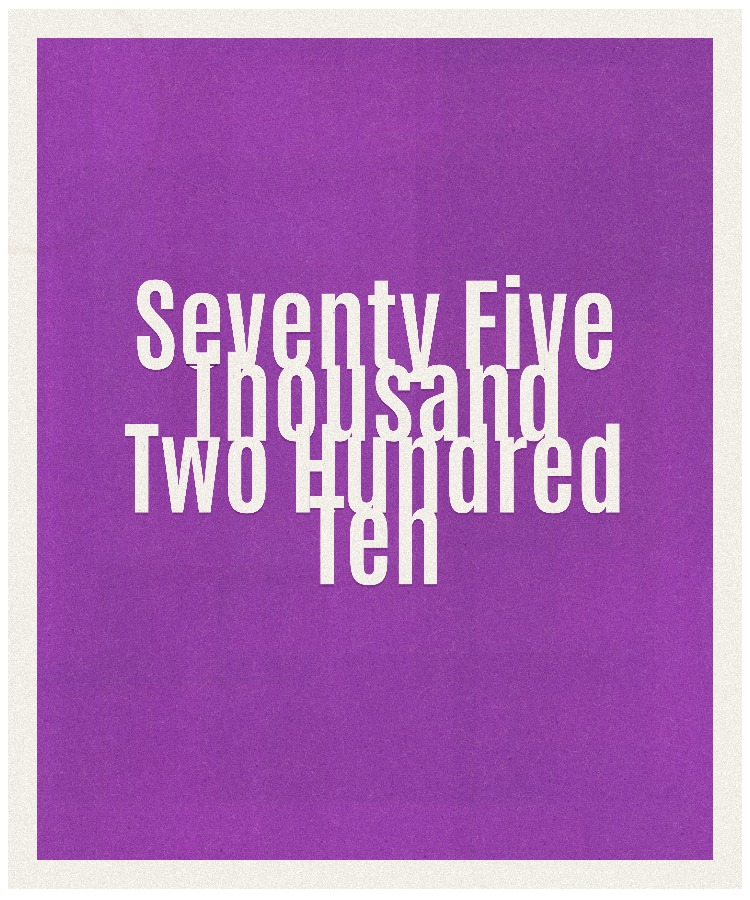 Count #75210