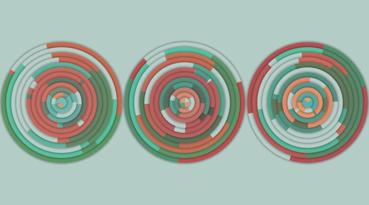 Circles Within Circles Spinning #100