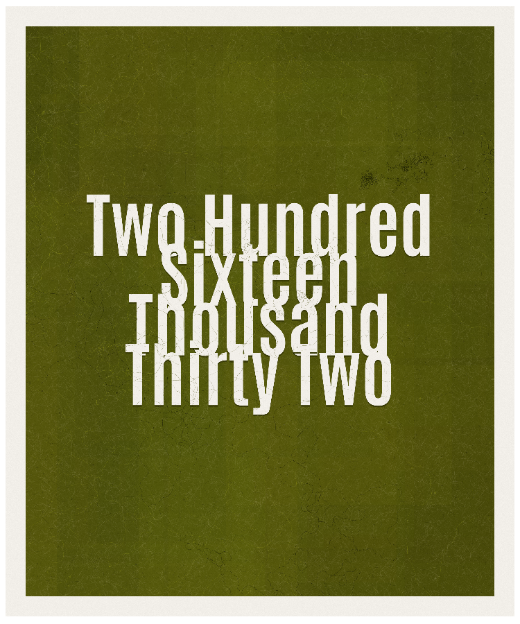 Count #216032