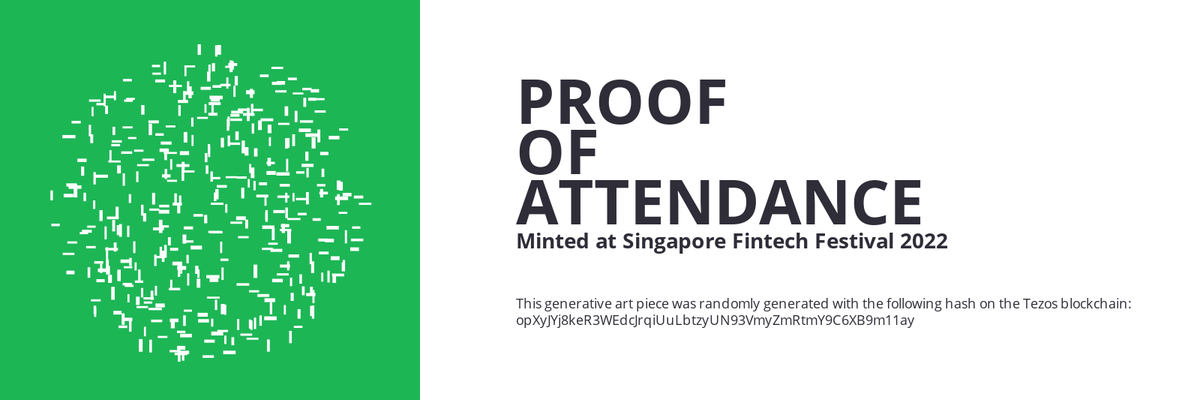 SFF2022 Proof of Attendance Token #32