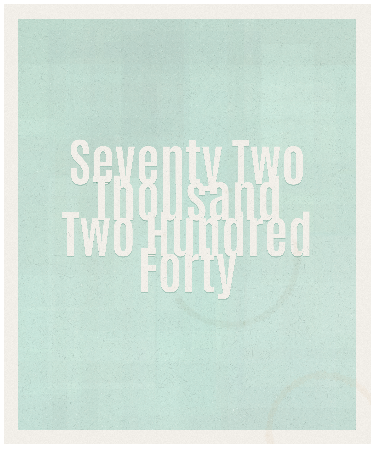 Count #72240