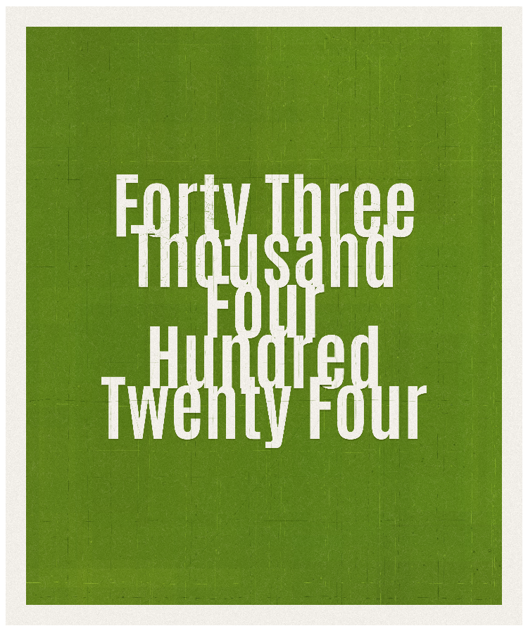 Count #43424