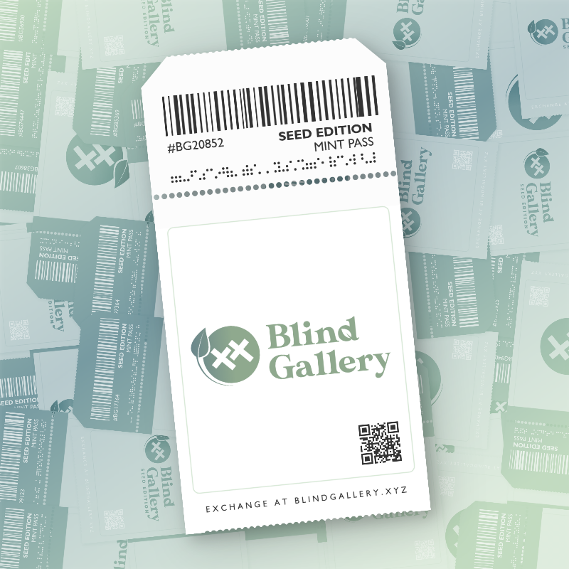 Blind Gallery Mint Pass (Seed Edition) #730