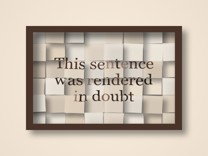The Metaphor Machine #3426