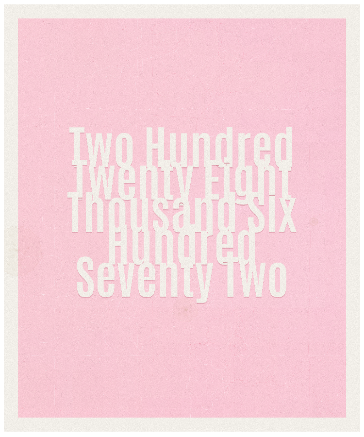 Count #228672