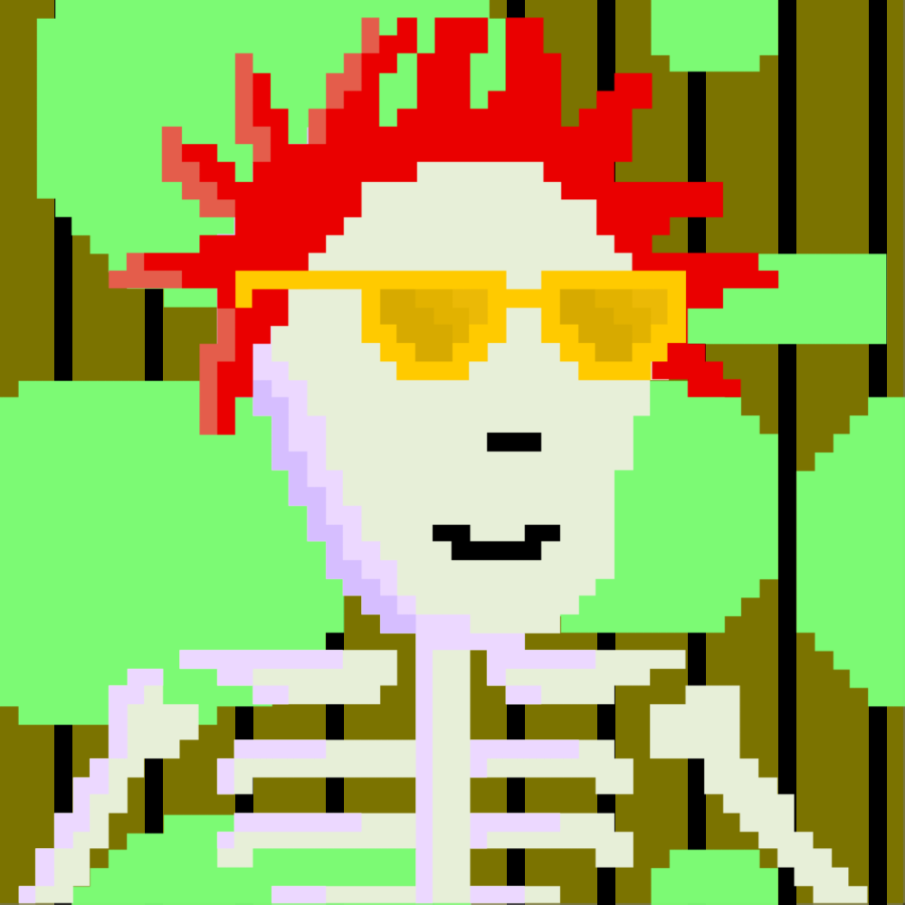 PIXEL SKULLETTI 1 #261