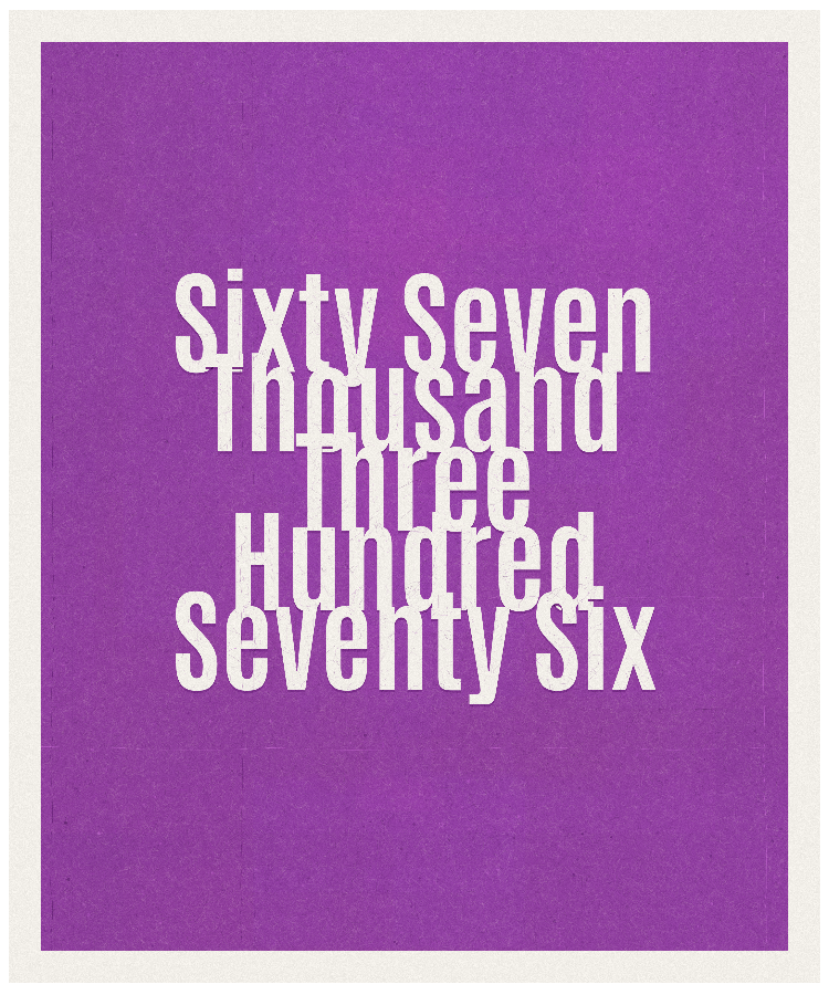 Count #67376