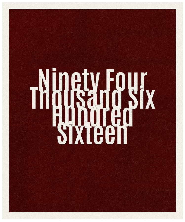 Count #94616