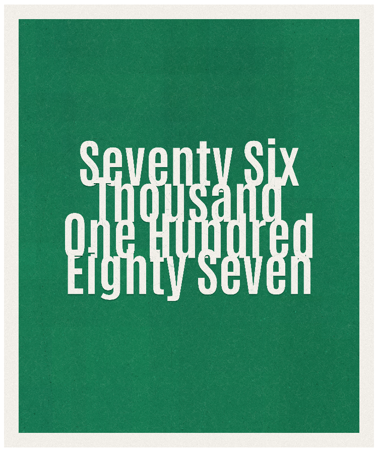 Count #76187