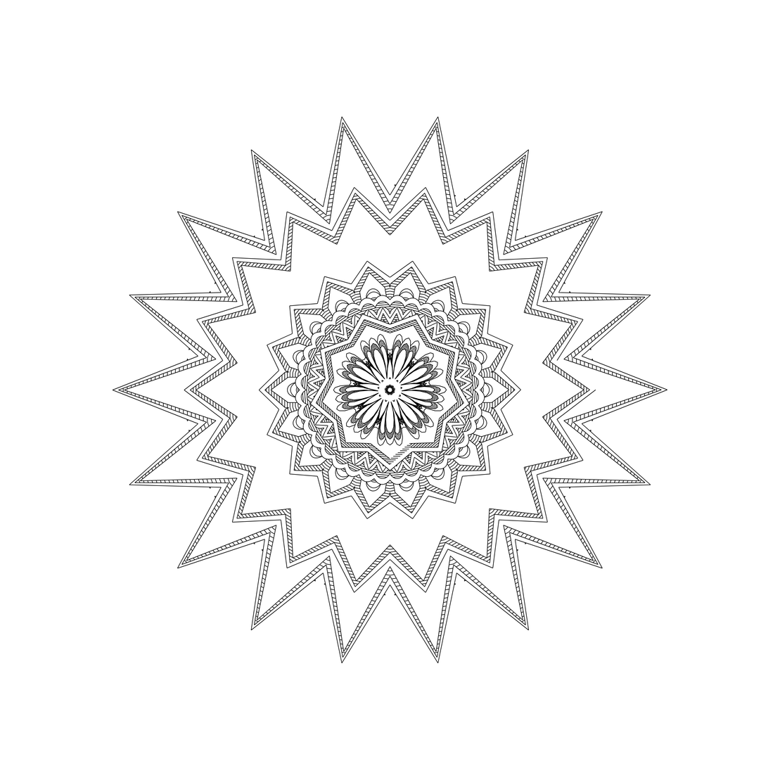 LL21 Mandala #822