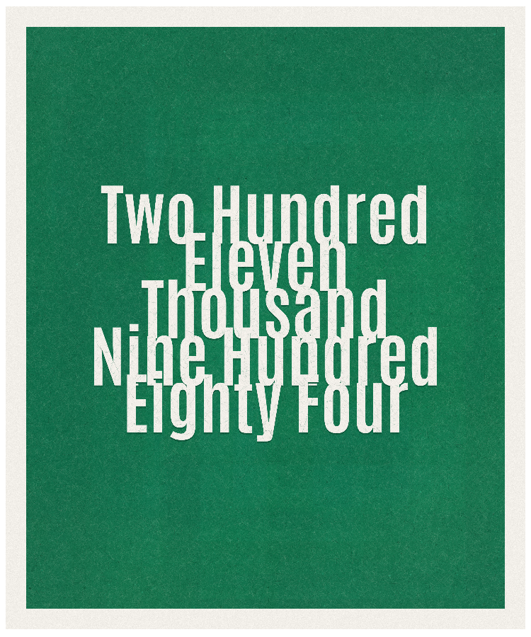 Count #211984