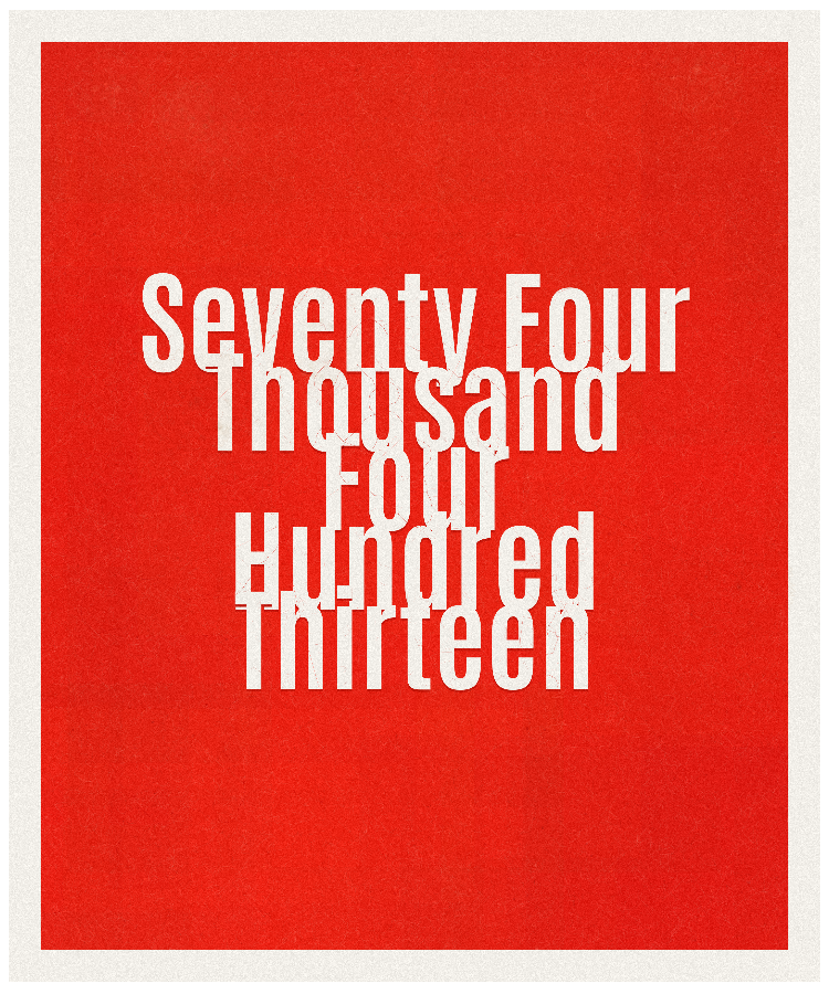 Count #74413