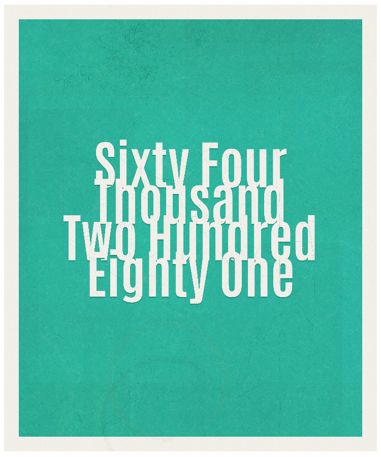 Count #64281