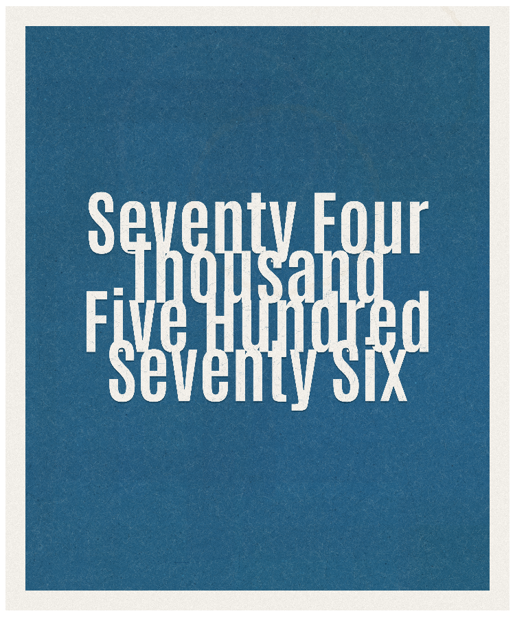 Count #74576