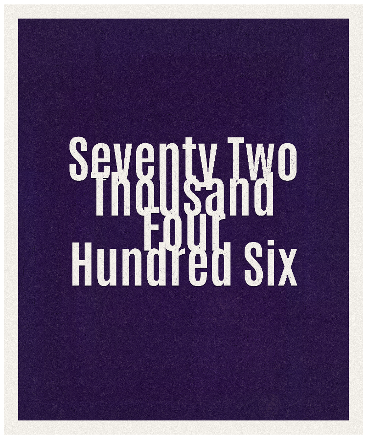Count #72406