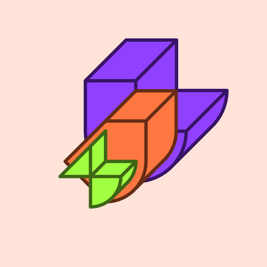 Calm shapes #1954