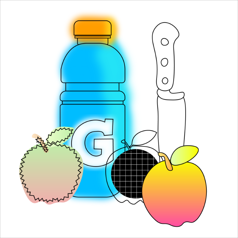 gatorade and apples #225