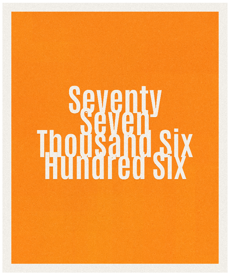 Count #77606