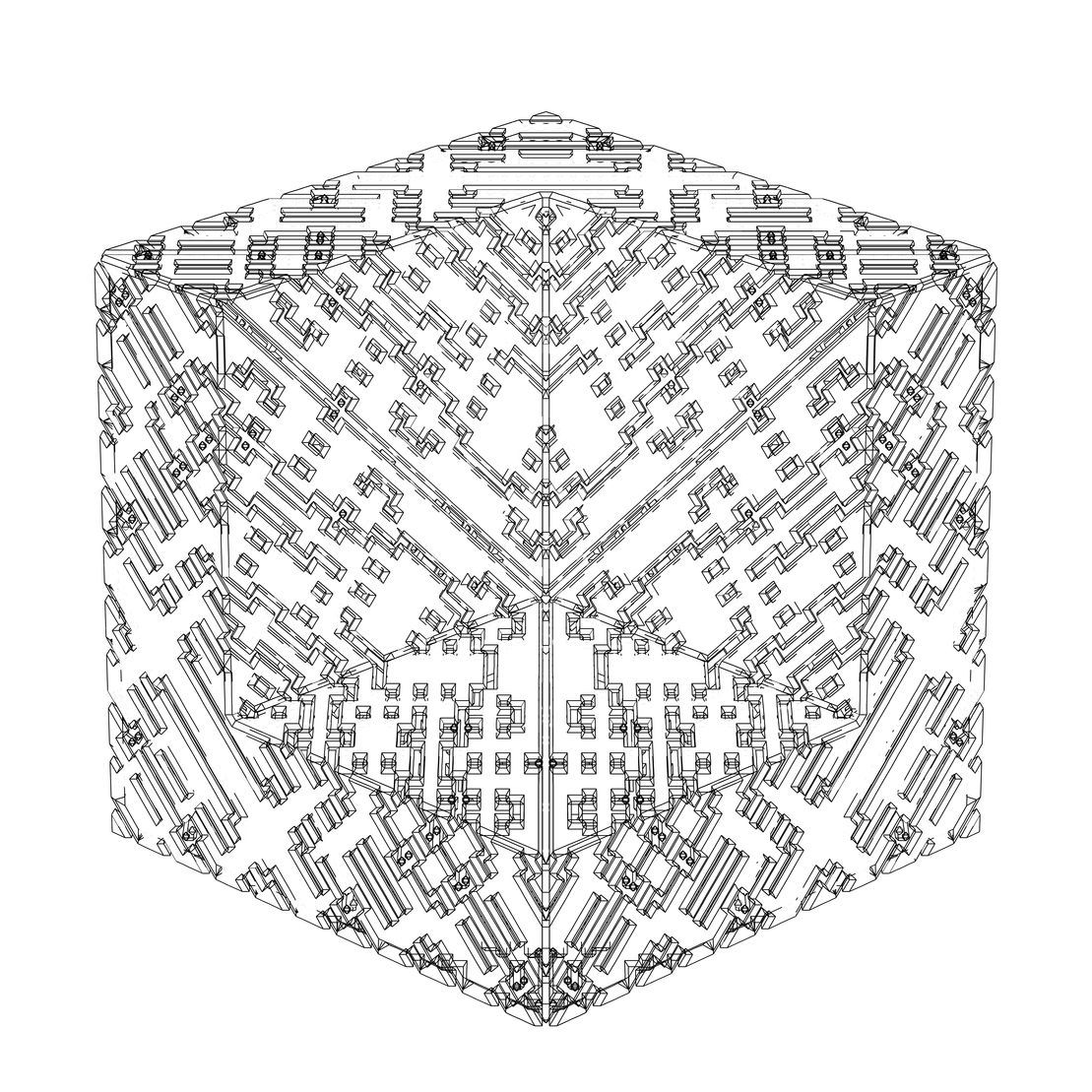 LL21 Alien Art Cube #131