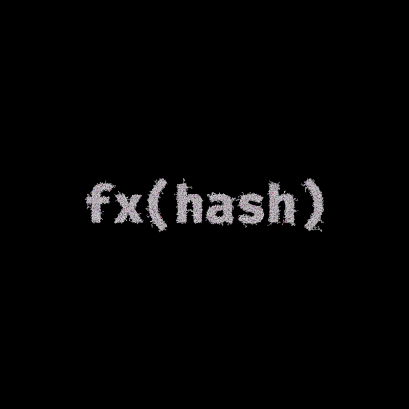 FXHASH Generative Logo #155