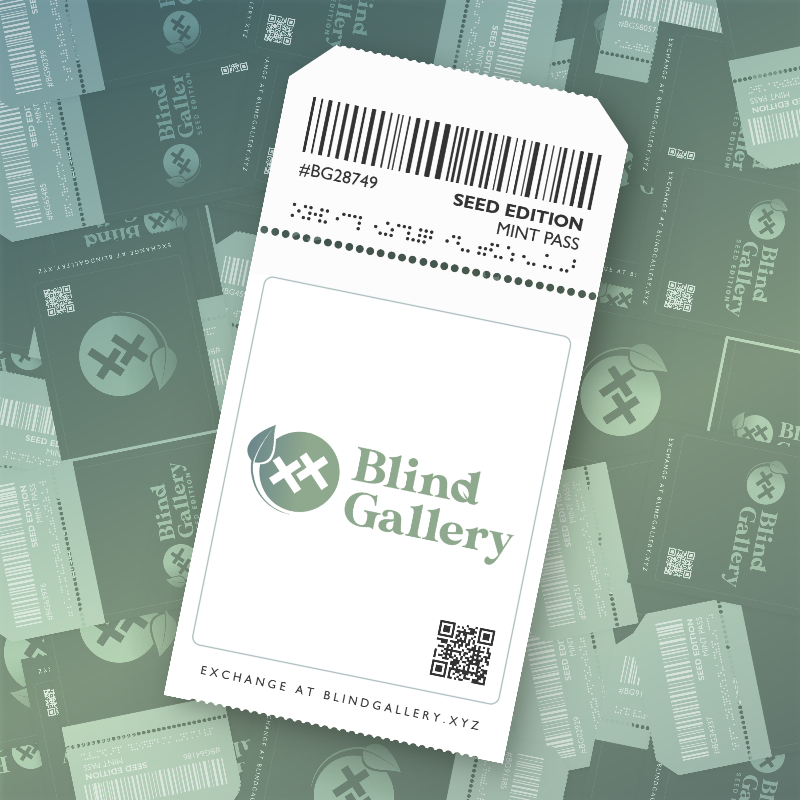 Blind Gallery Mint Pass (Seed Edition) #451