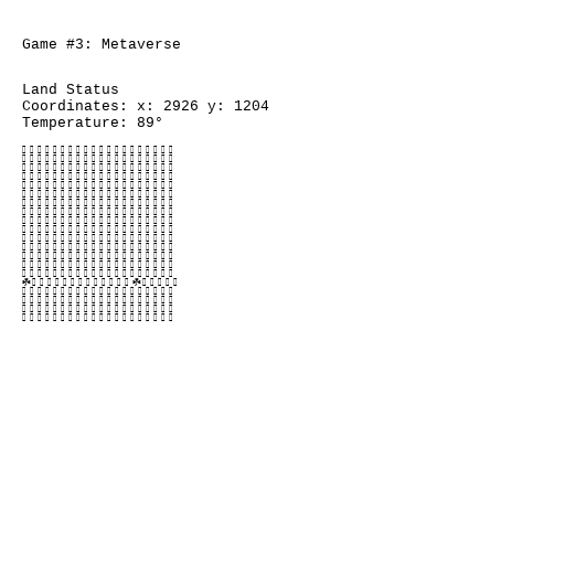 Game 3: Metaverse #2