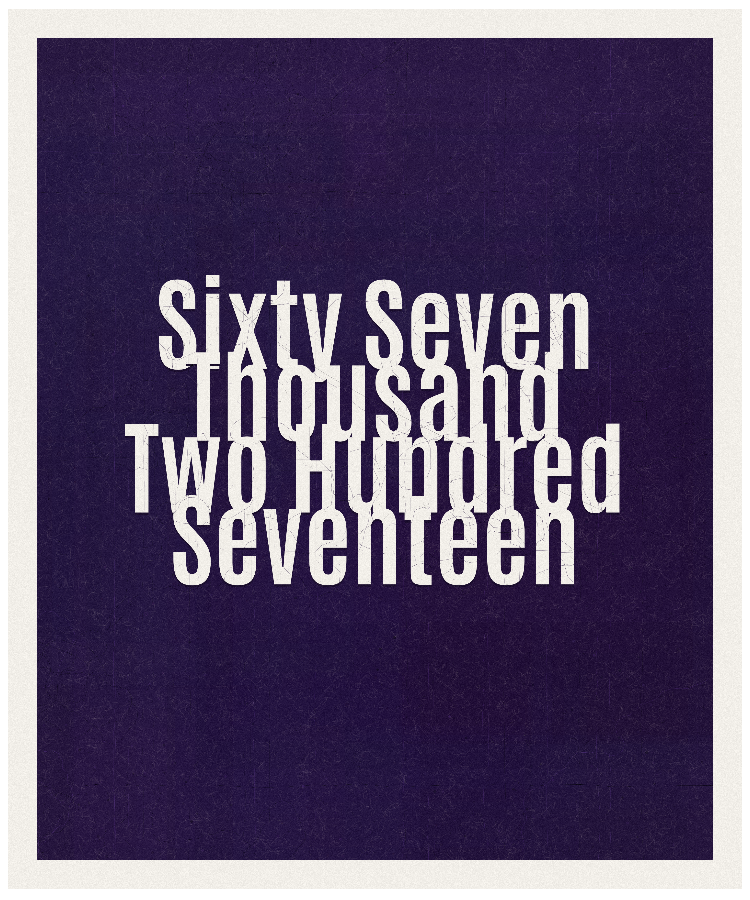 Count #67217