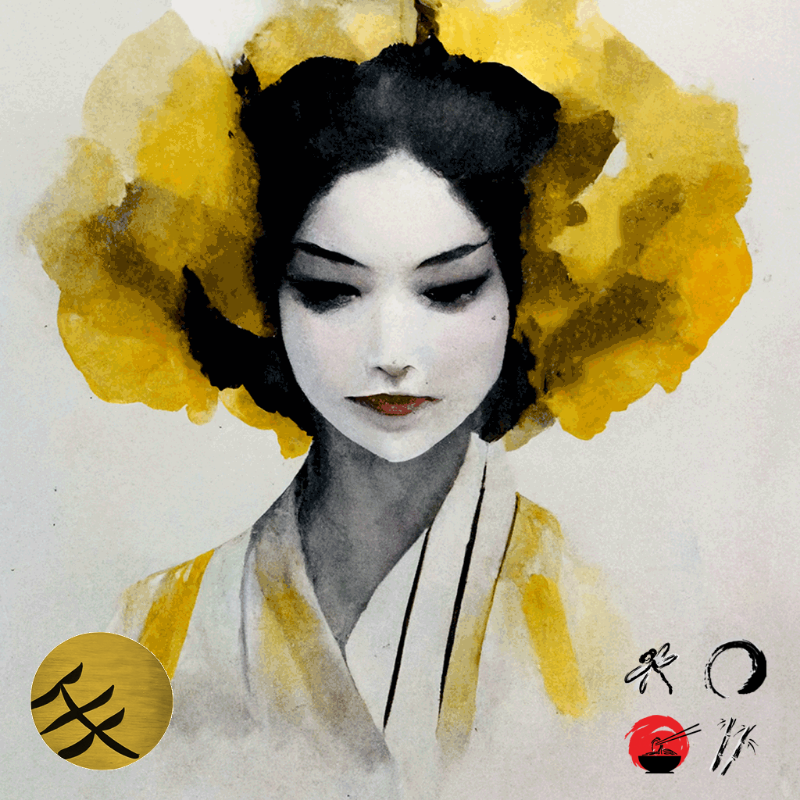 Yellow Geisha #21