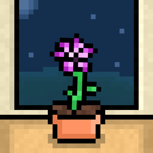 Pixel Flowers #24