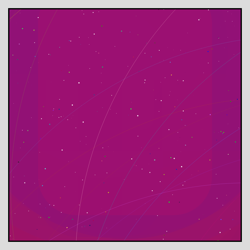 Color Field Starry B #118
