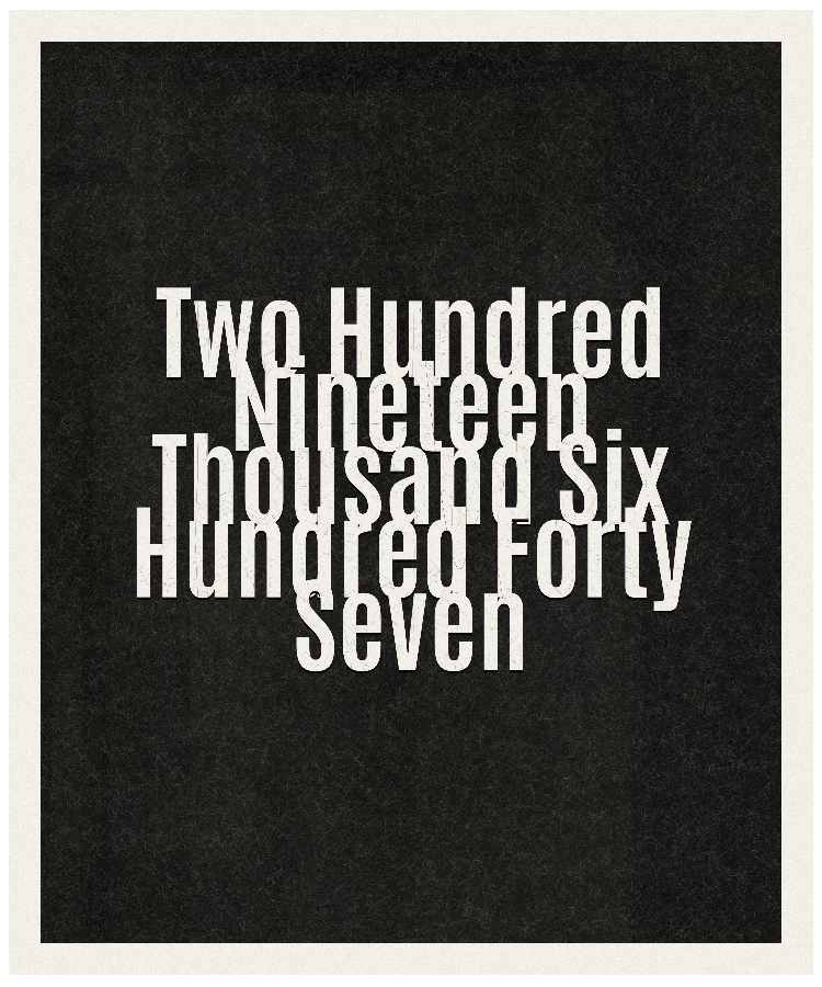 Count #219647