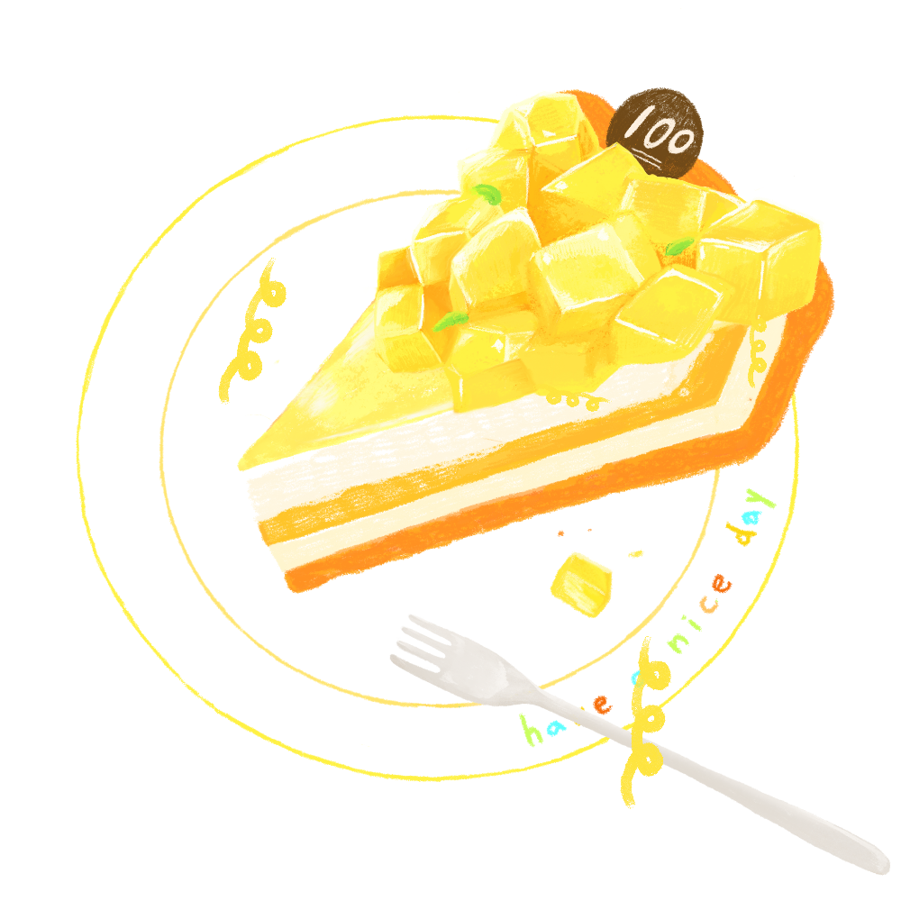 mango cheesecake tart #4