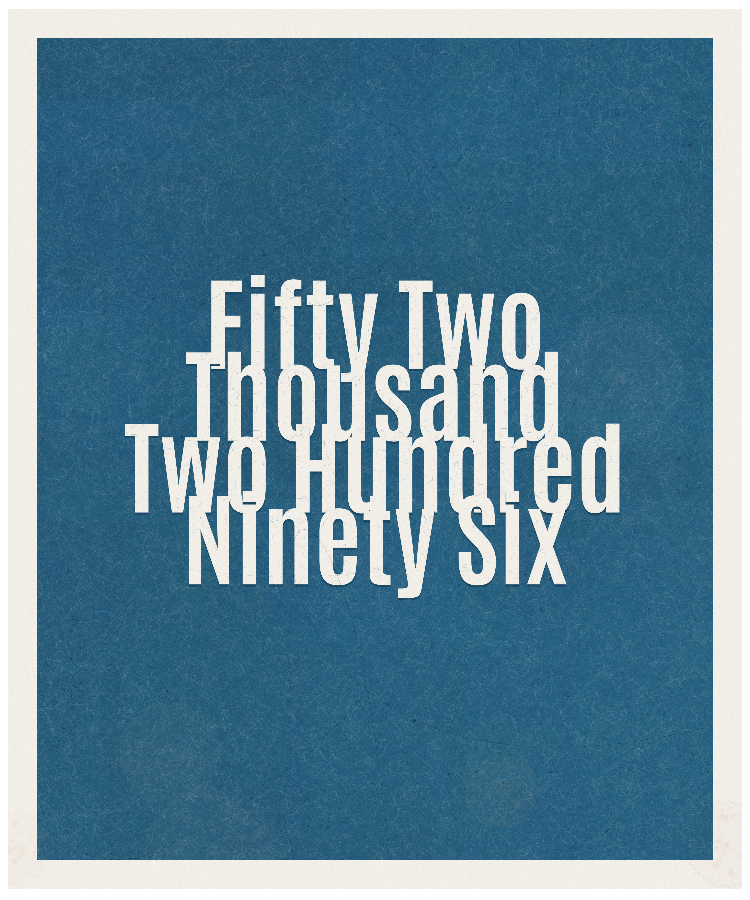 Count #52296