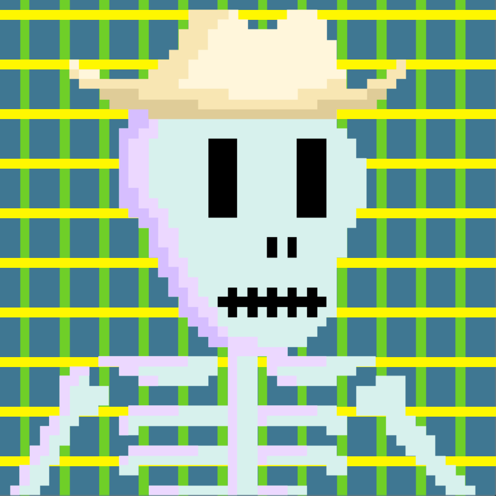 PIXEL SKULLETTI 1 #144