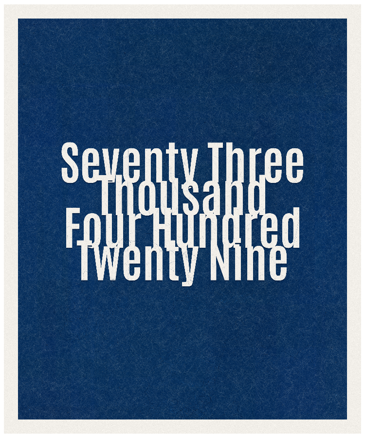 Count #73429