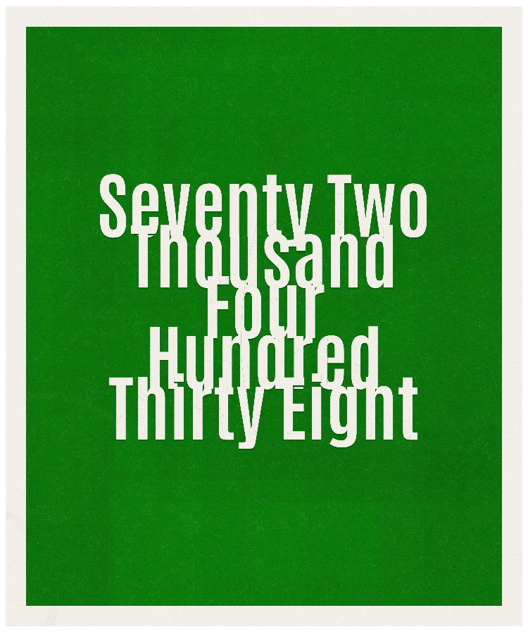 Count #72438