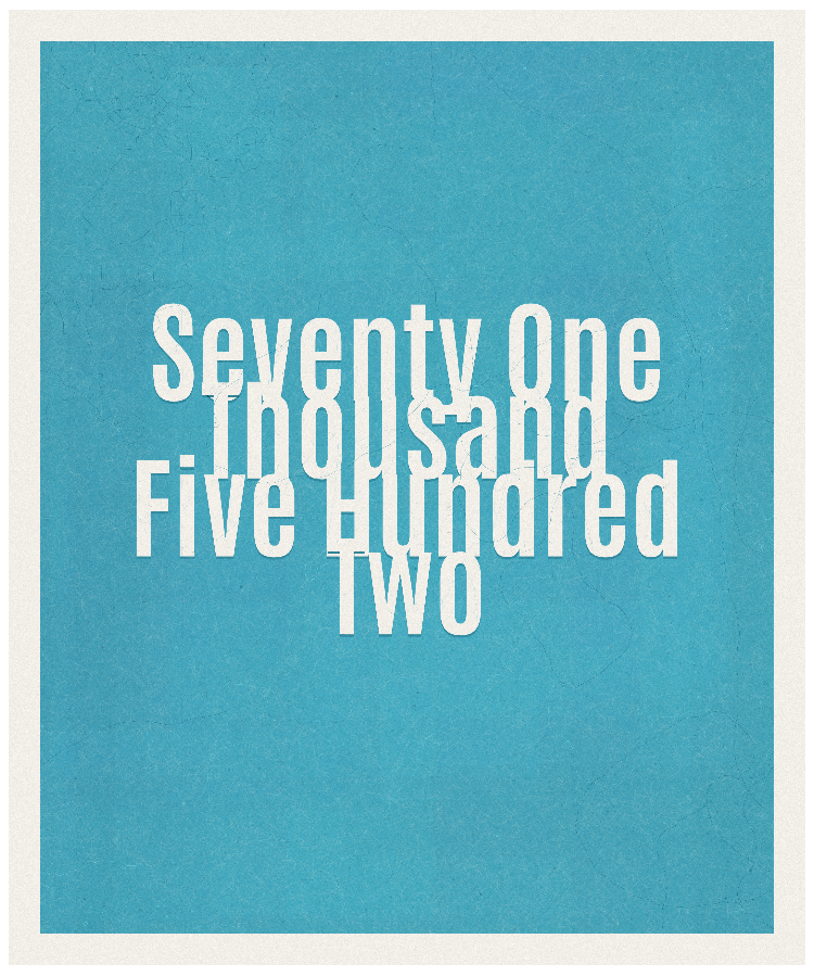 Count #71502