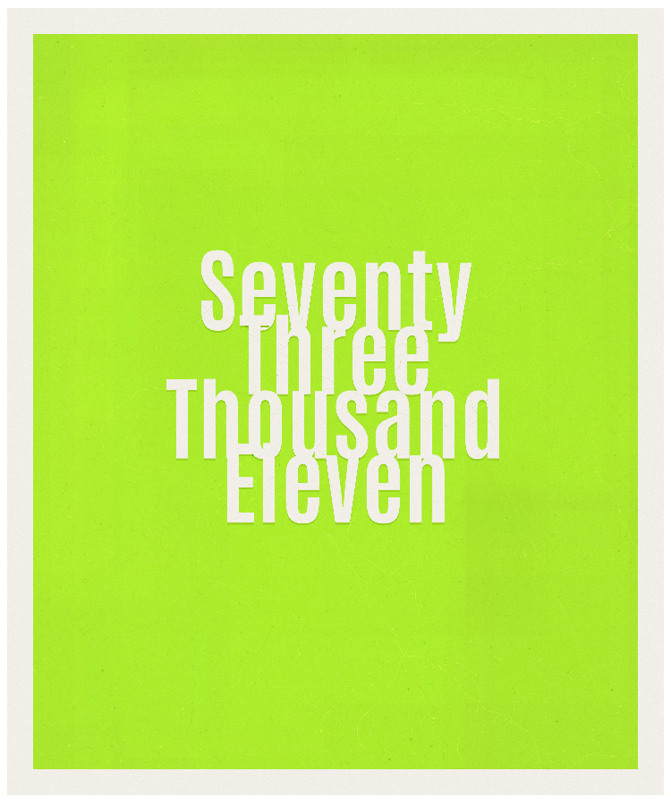 Count #73011