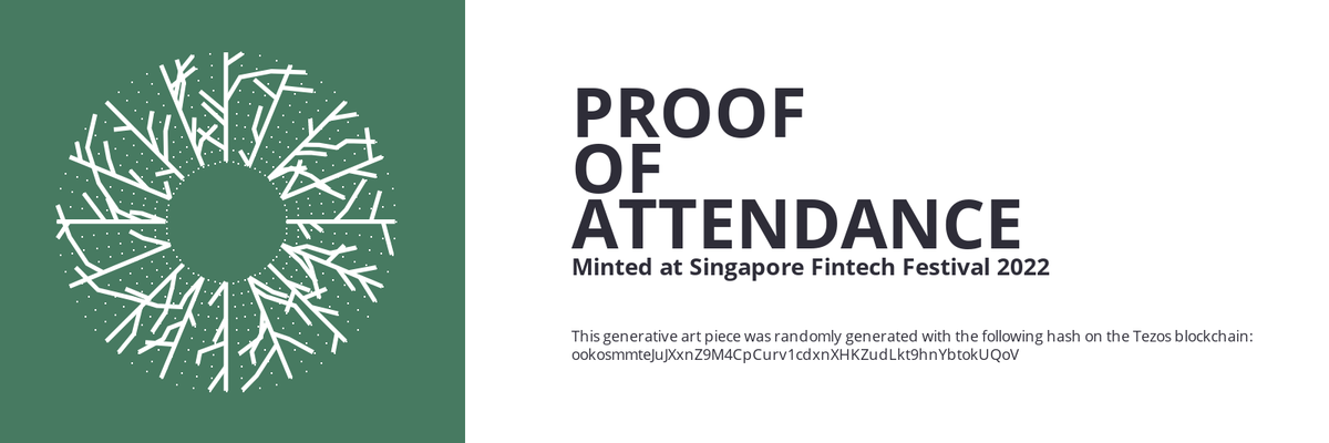 SFF2022 Proof of Attendance Token #821