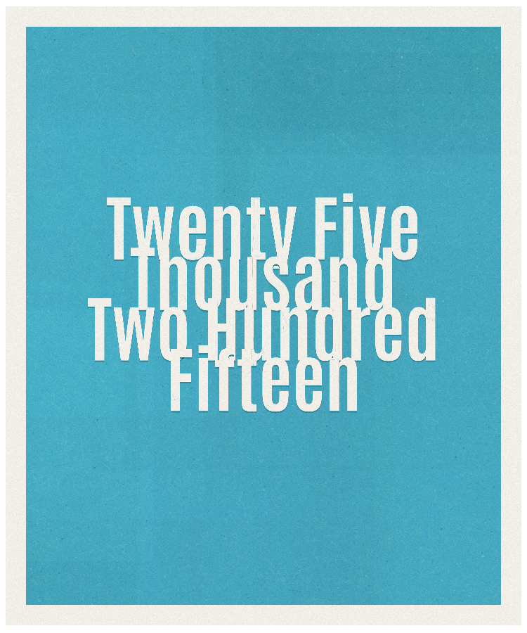 Count #25215